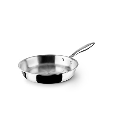 SARTEN INDUC INOX+ALUM+INOX TRIPLY NATURAL