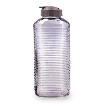 BOTELLA VIDRIO VELVET GRIS