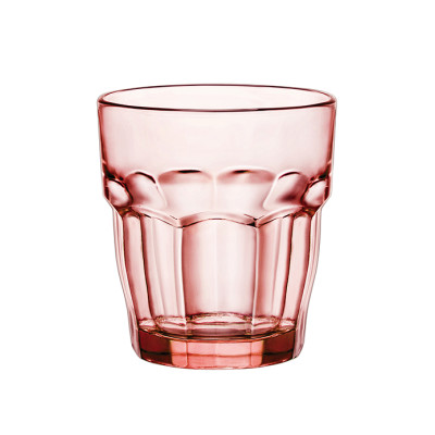 VASO AGUA NARANJA ROCK BAR PACK 6