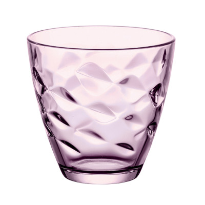 VASO AGUA ROSA FLORA PACK 6