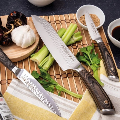 CUCHILLOS COCINA FORJADO SAKURA SET-3