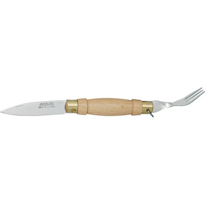 NAVAJA CON TENEDOR INOX HOJA 6 CM