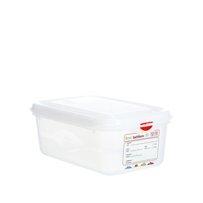 CONTENEDOR PROF GASTRONOX 1/4 H100 4 CLIPS COLOR