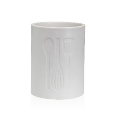 PORTAUTENSILIOS GRANDE COCINA BLANCO