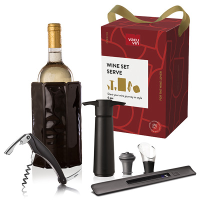 SET DE VINO SERVE 6 PZAS