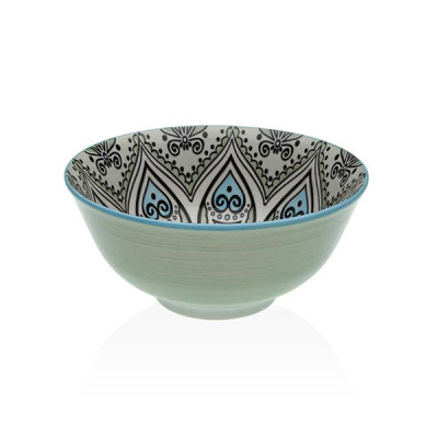 BOL PORCELANA VERDE SET-6