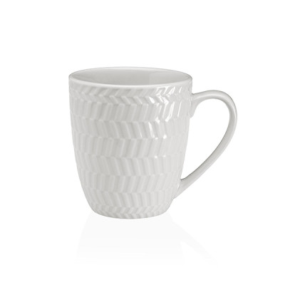 MUG PORCELANA RELIEVE PACK-6