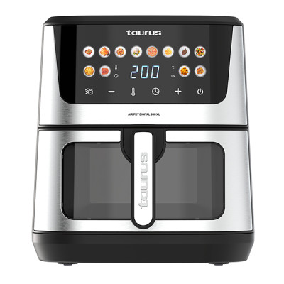 FREIDORA AIRE SIN ACEITE DIG 360 XL 8L DOBLE RESIT