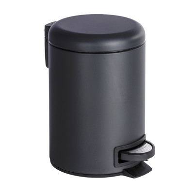CUBO BAÑO PEDAL NEGRO LEMAN