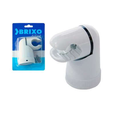 SOPORTE DUCHA CONICO BLANCO