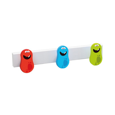 PERCHA MADERA 3P INFANTIL