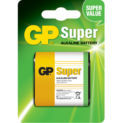 PILA ALCALINA 3LR12 BLIS 1 UDS GP