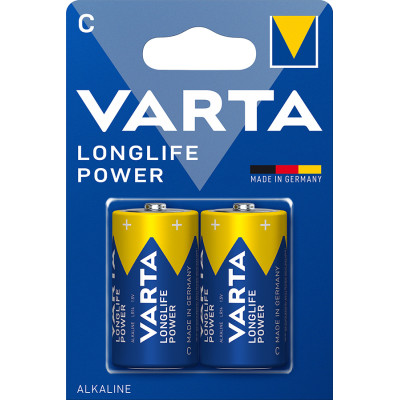 PILA ALCALINA LR14 C BL2 LONGLIFE POWER