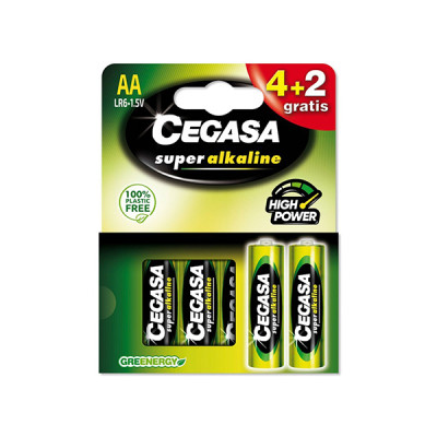 PILA LR06 AA SUP.ALCALINA BL 4+2