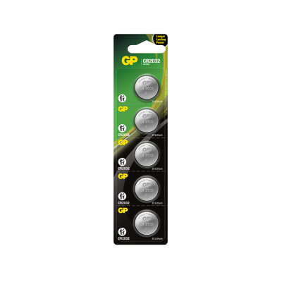 PILA BOTON CR2032 LITIO BLISTER 5u