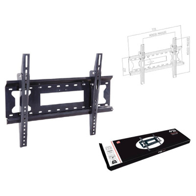 SOPORTE TV LED INCLINABLE NEGRO HASTA 85''