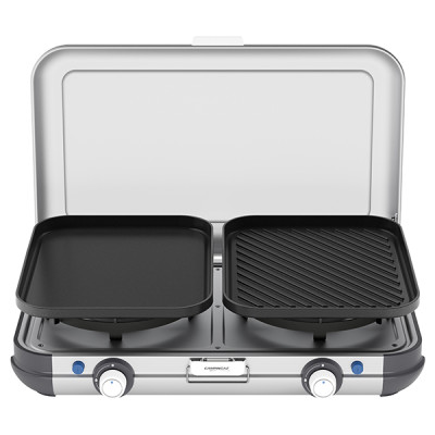 COCINA GAS 2 FUEGOS CAMPING KITCHEN 2 GRILL &GO CT