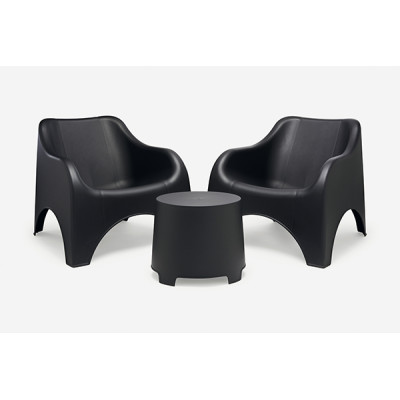 CONJUNTO RESINA CLOUD ANTRACITA