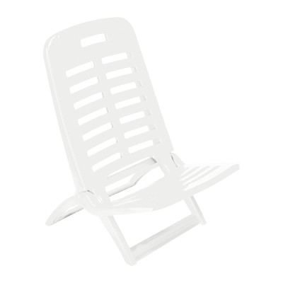 SILLA PLAYA PLEGABLE BLANCA
