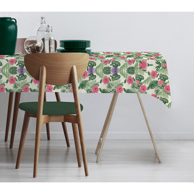 MANTEL HULE PVC TAHITI CUADRADO