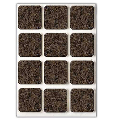 FIELTRO ADHESIVO MARRON BL6