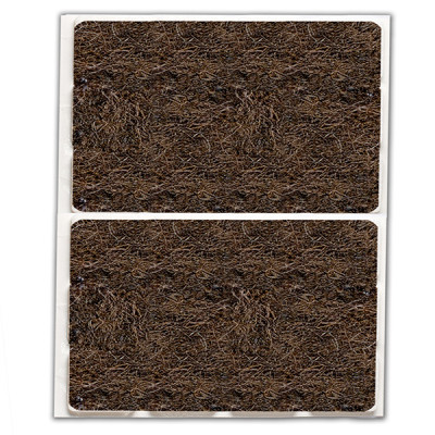 FIELTRO ADHESIVO MARRON BL2