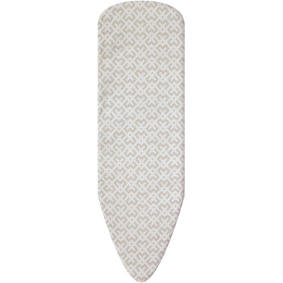 FUNDA PLANCHA MULETON BEIGE ESTAMPADO