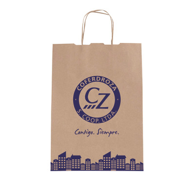BOLSA PAPEL KRAFT ASA C/350