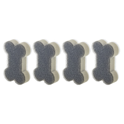 ESPONJA HUESO MASCOTAS PACK 4U