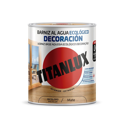 BARNIZ ECO DECO AGUA MAT INCOLORO