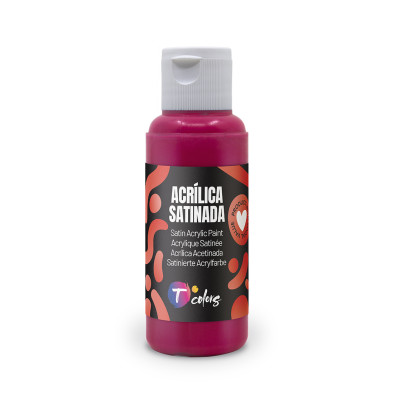 PINTURA MANUALIDADES ACRILICA MAGENTA SAT