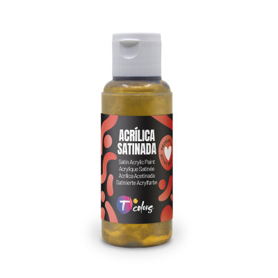 PINTURA MANUALIDADES ACRILICA ORO SAT