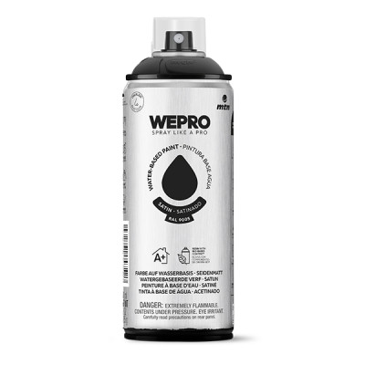 PINTURA AEROSOL AGUA NEGRO COSMO SATINADO