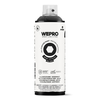 PINTURA AEROSOL NEGRO COSMO SATINADO