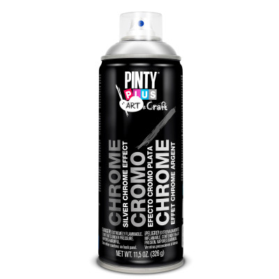 PINTURA SPRAY EF. CROMO PLATA C150