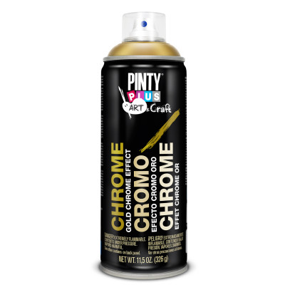 PINTURA SPRAY EF. CROMO ORO C151