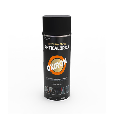 PINTURA SPRAY ANTICALORICA NEGRO