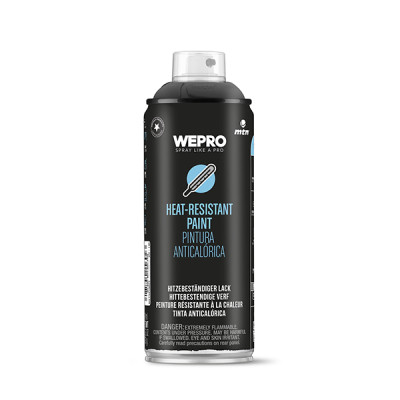 PINTURA SPRAY ANTICALORICA NEGRO