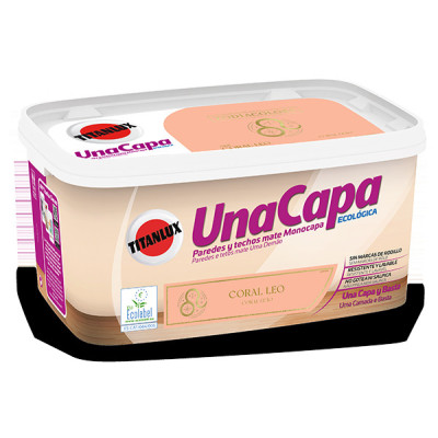 PINTURA PLAST 1 CAPA CORAL LEO