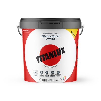 PINTURA PLASTICA BLANCO TOTAL