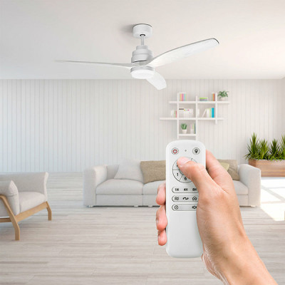 VENTILADOR TECHO 3ASPAS BL NEPAL