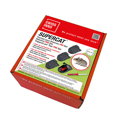 CEBO TRAMPA RATONES PRO4 UDS + 1 JERINGA DE CEBO