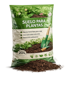 Abonos, tierra y semillas